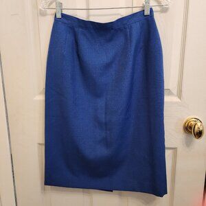 Royal Blue pencil skirt size 6.